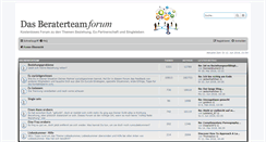 Desktop Screenshot of forum.beraterteam.info